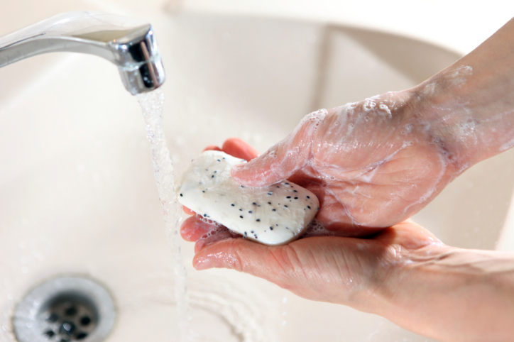 Wash hands often to prevent the flu