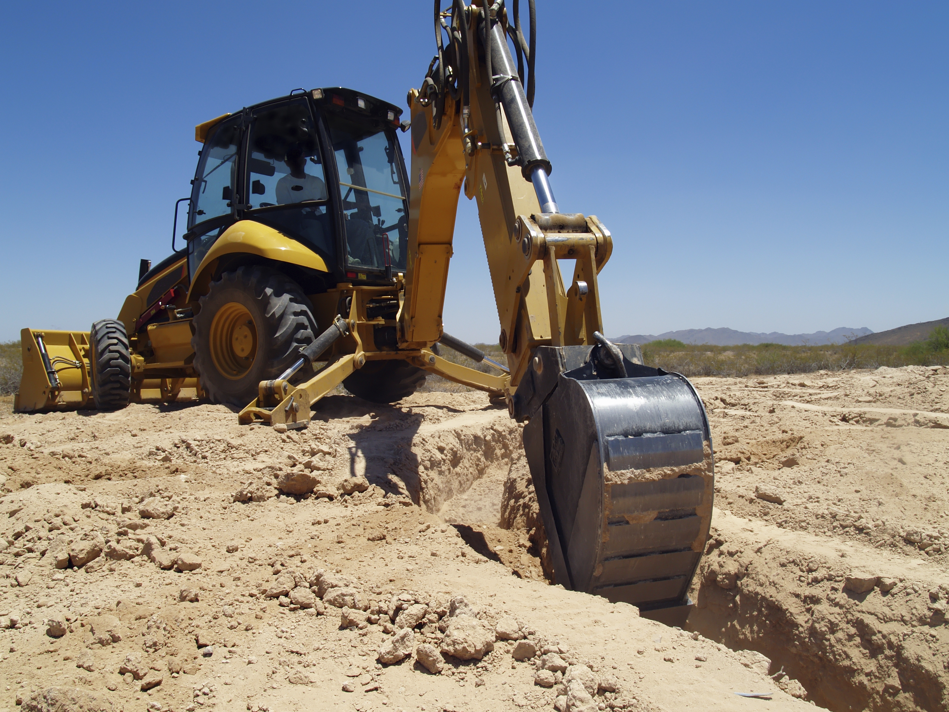 Trenching operation