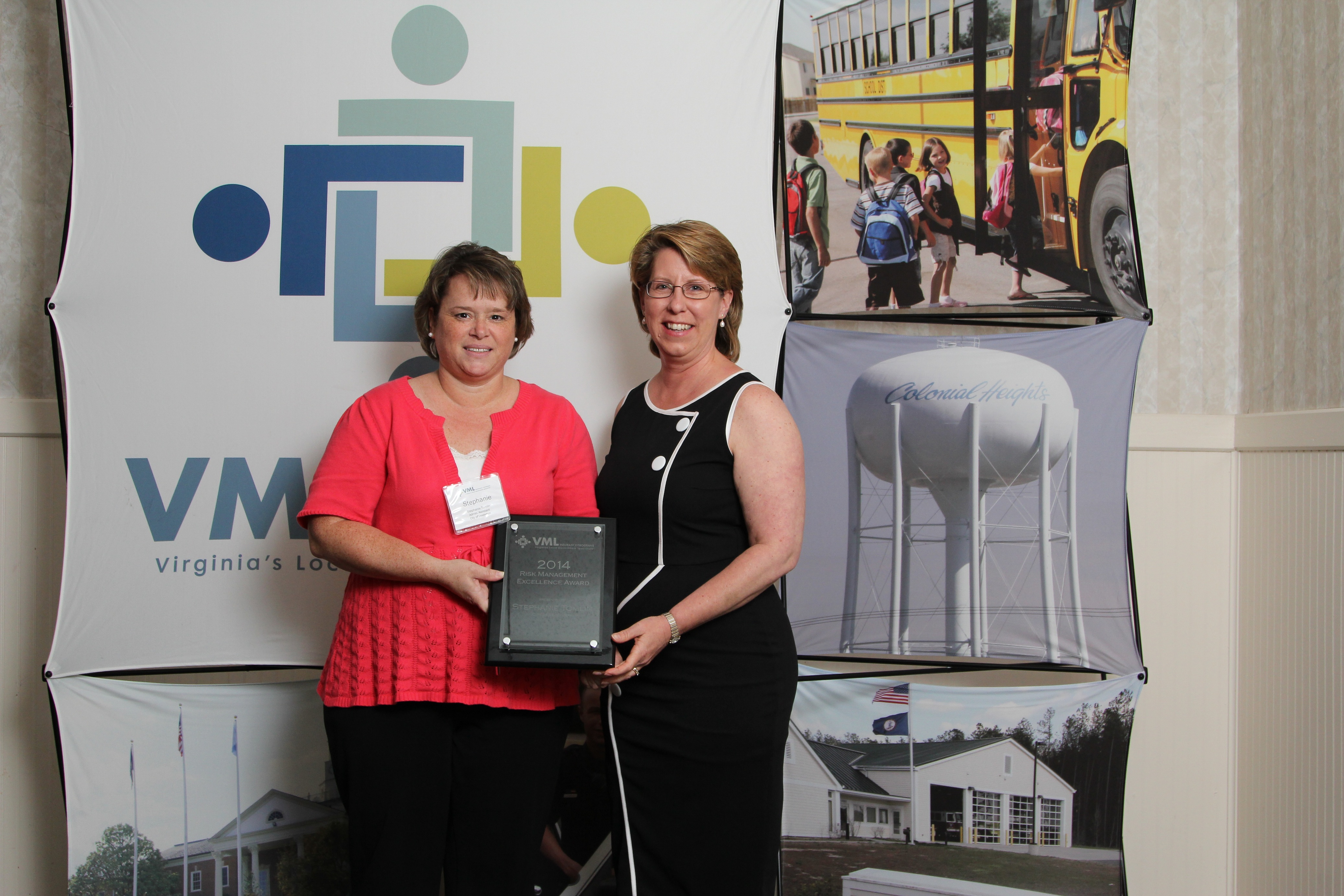 (L to R): Stephanie Tomlin with the City of Lexington and VMLIP Members’ Supervisory Board Chair Karen Pallansch