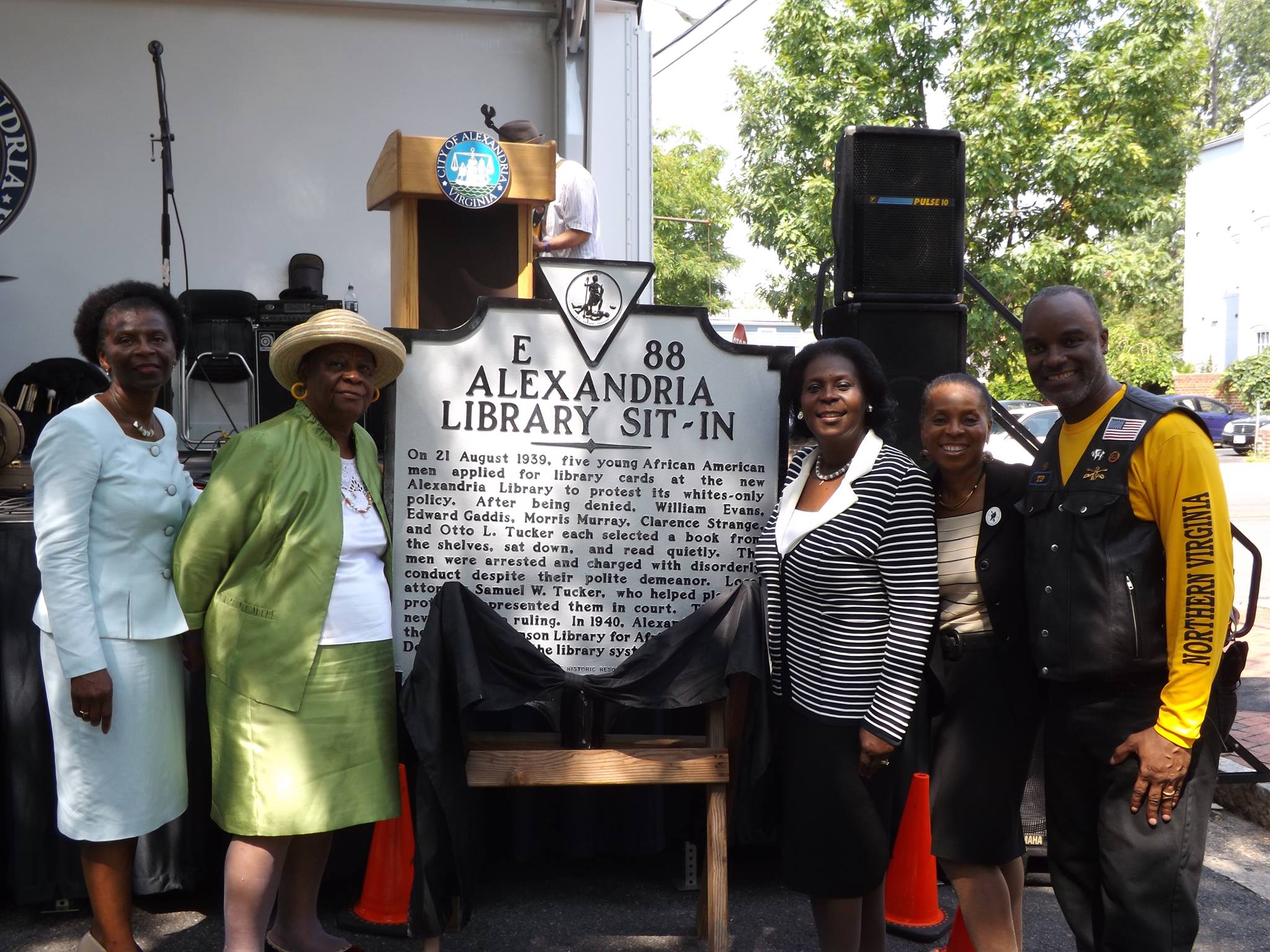 In 2014 the Alexandria Library honored the 75th anniversary of the first library sit-in 