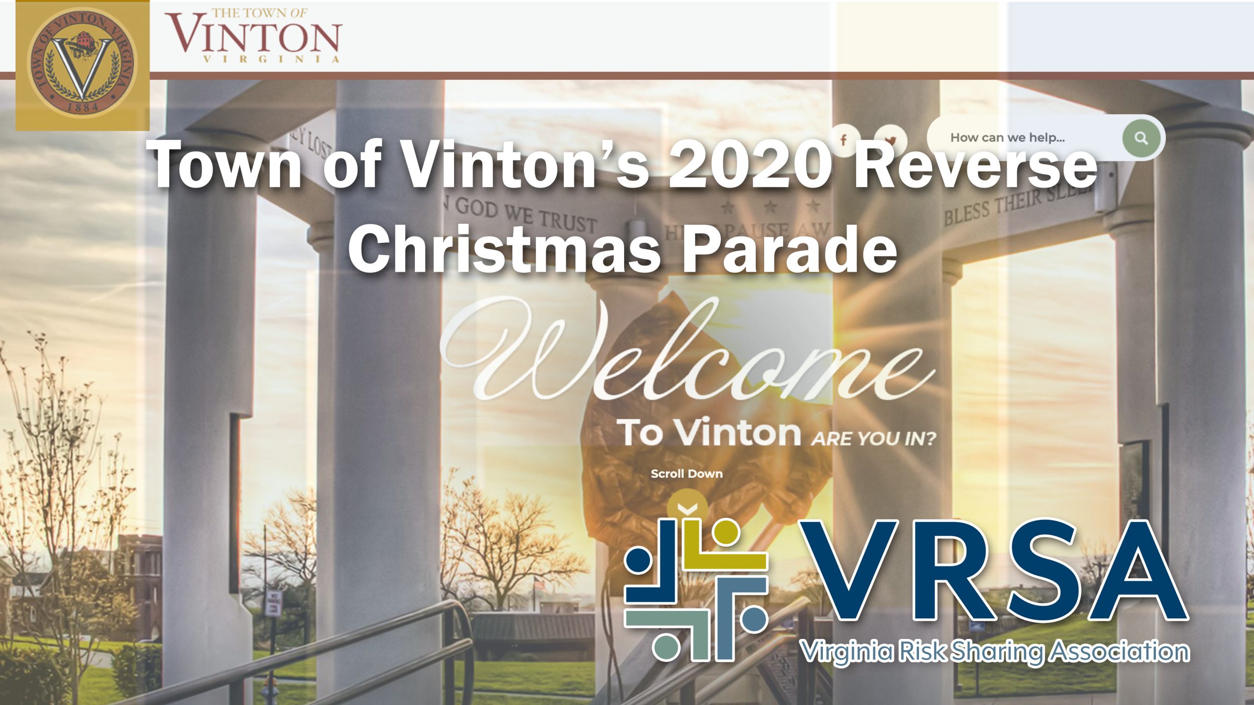 Town of Vinton’s 2020 Reverse Christmas Parade VRSA